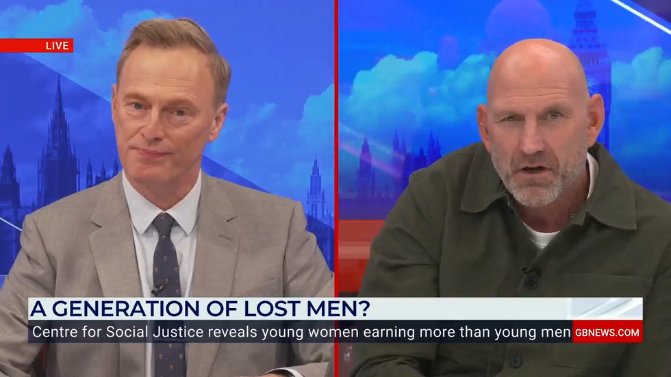 \u200bDallaglio joined Martin Daubney on GB News