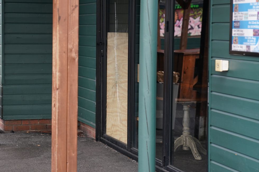 \u200bDamage to The Clumsy Swan Pub