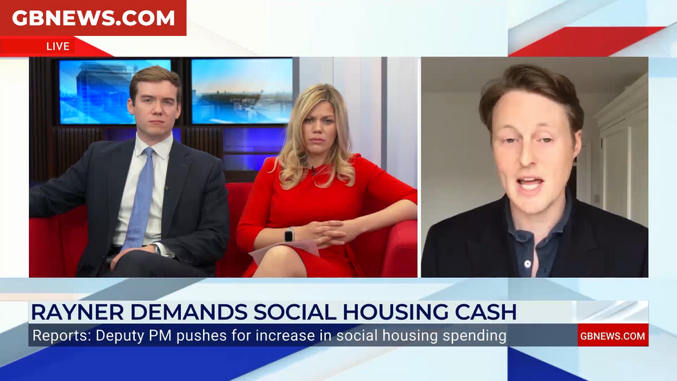\u200bDampier joined Charlie Peters and Miriam Cates on GB News