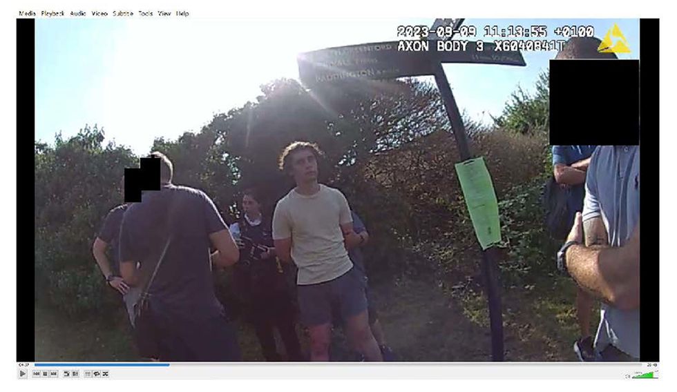\u200bDaniel Khalife was arrested at Grand Union Canal towpath near Rowdell Road, Northolt, London