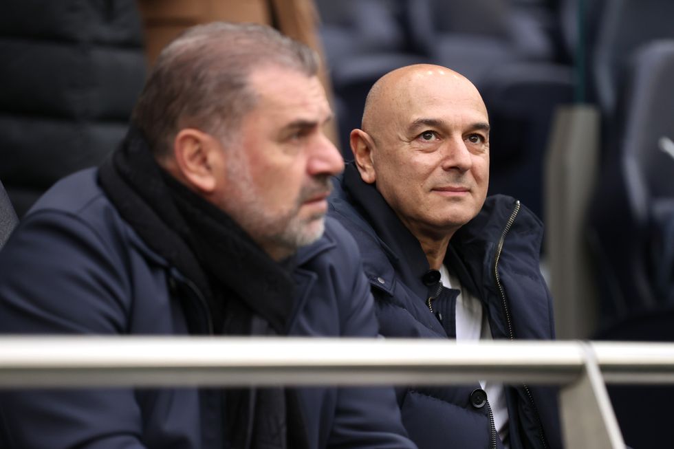 \u200bDaniel Levy and Ange Postecoglou