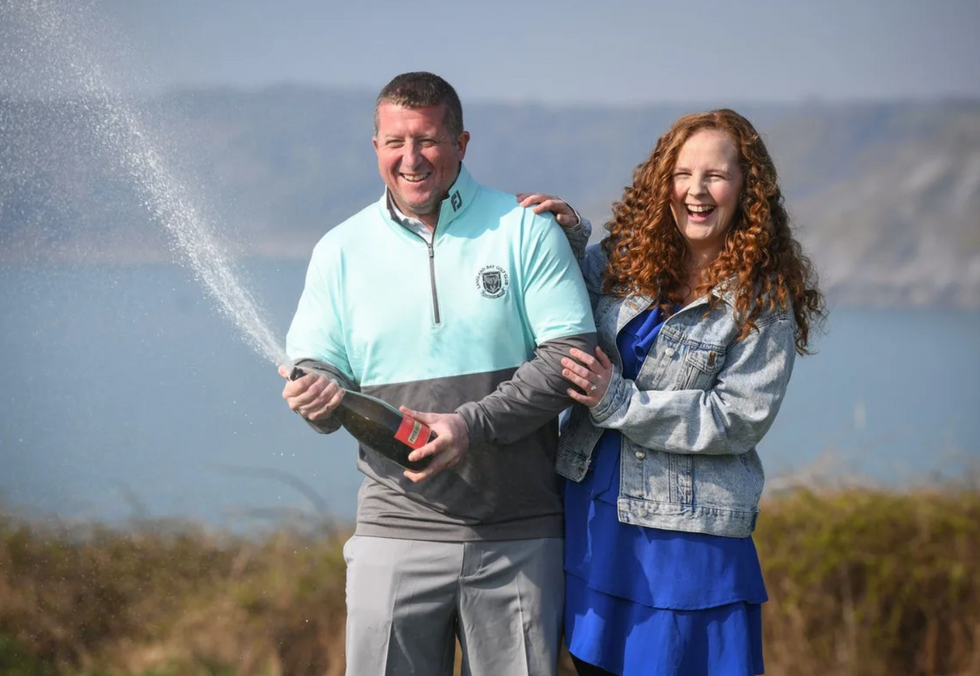 \u200bDarren Burfitt and his wife Gemma