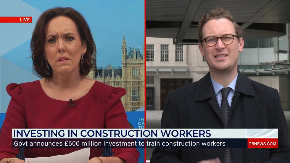 \u200bDarren Jones joined Camilla Tominey on GB News