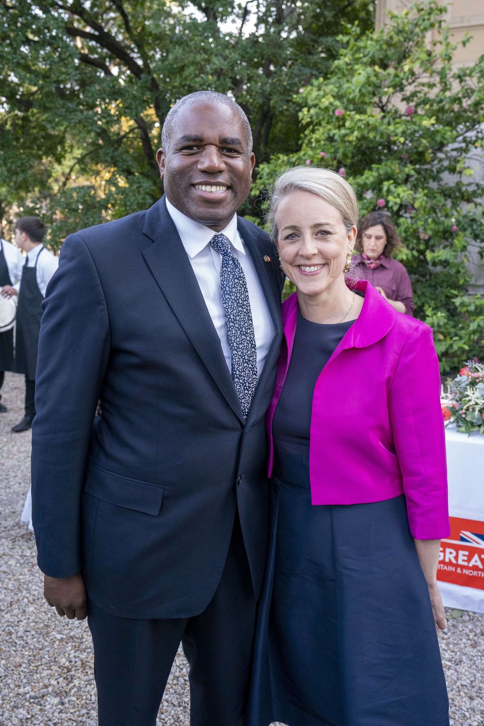 u200bDavid Lammy and wife Nicola Green