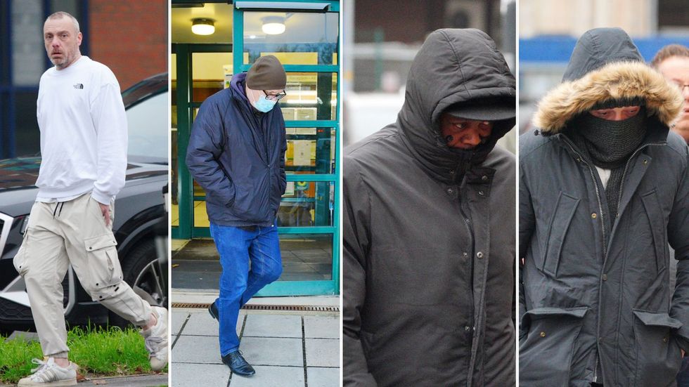 \u200bDean Hamilton, Richard WIlkins, Norman Maksoni and Connor Sanderson Doyle