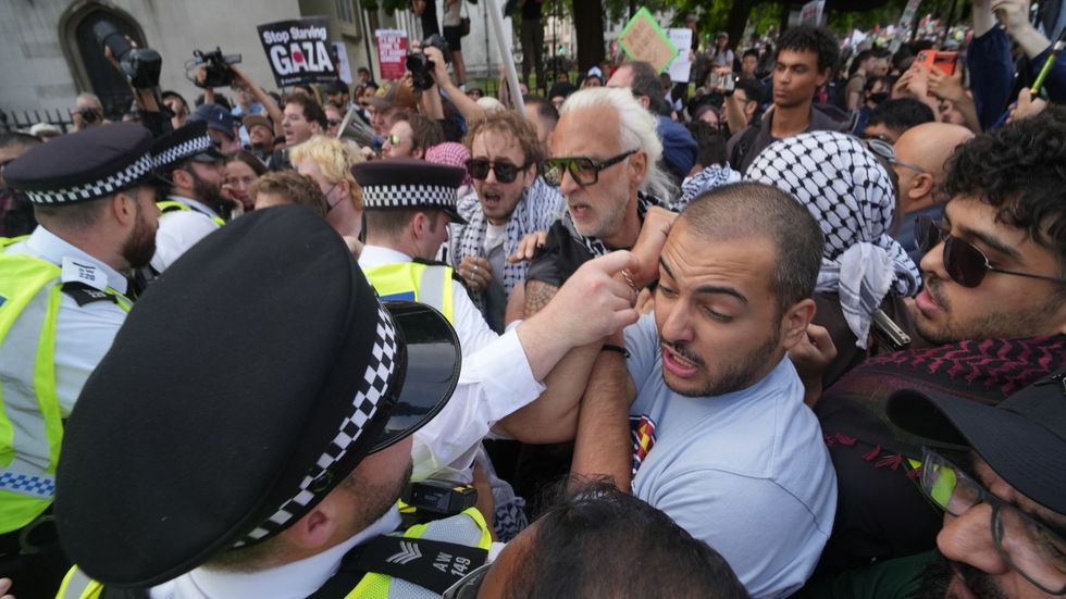 \u200bDefend Our Juries said the rally was 'the picture of peaceful protest'