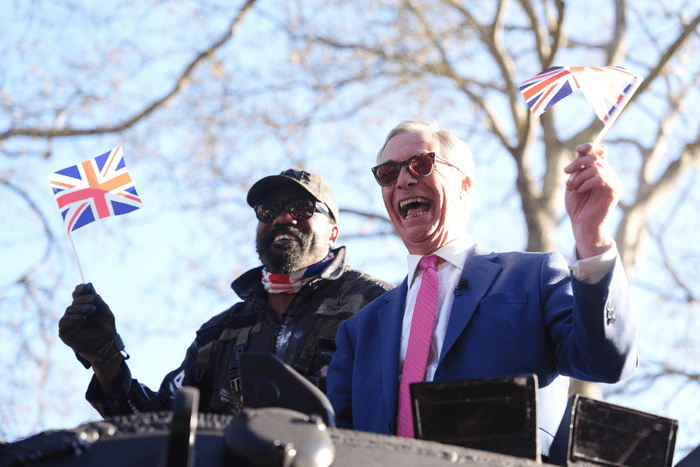 \u200bDerek Chisora and Nigel Farage