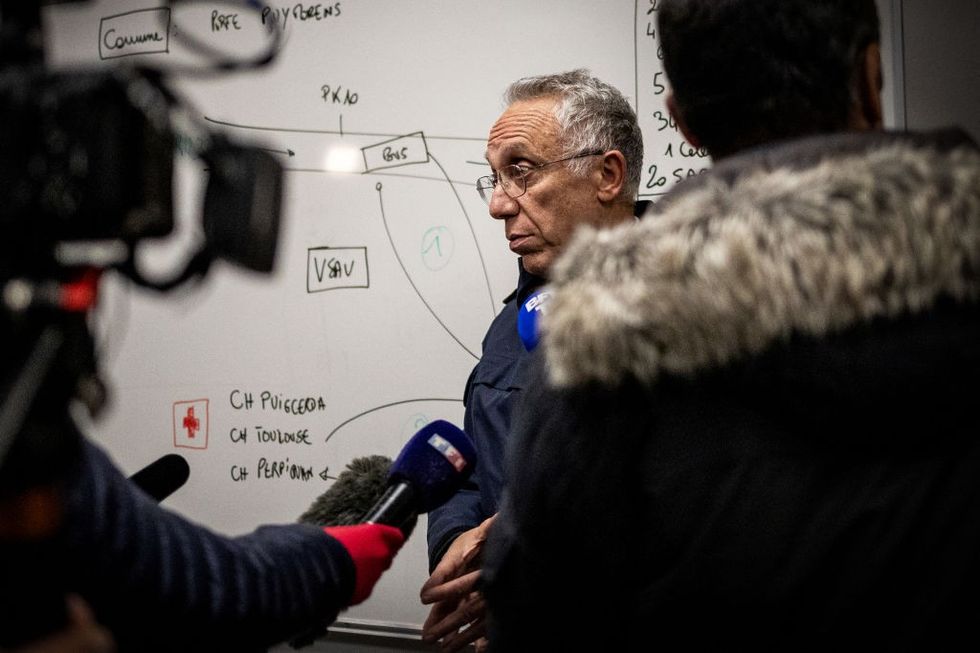 \u200bDidier Carponcin, sub-prefect of the Pyrenees-Orientales holds a press conference