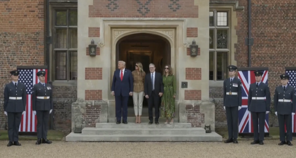 \u200bDonald Trump and Keir Starmer