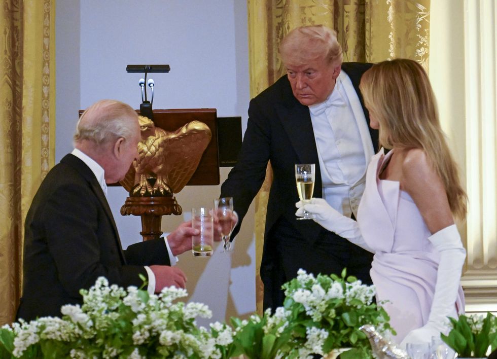 u200bDonald Trump and King Charles