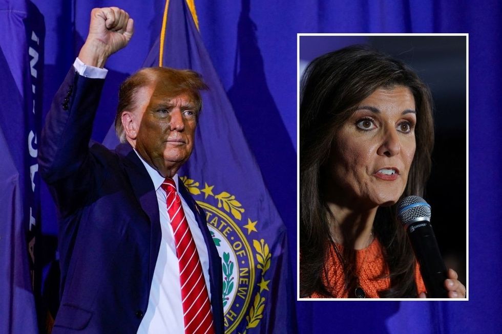 \u200bDonald Trump and Nikki Haley