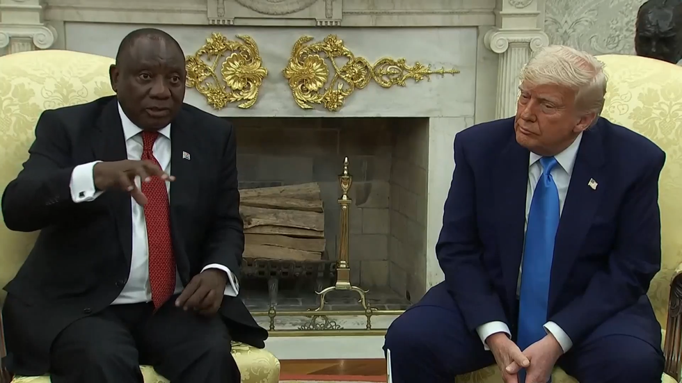 \u200bDonald Trump, Cyril Ramaphosa