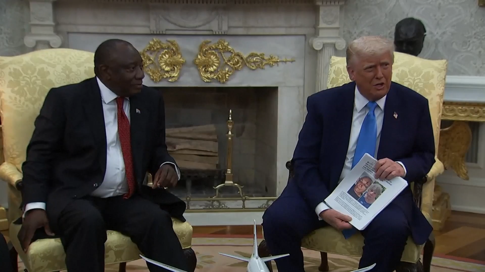 \u200bDonald Trump, Cyril Ramaphosa