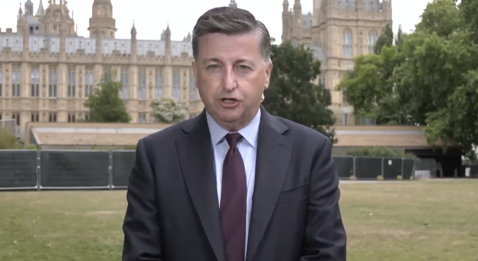 \u200bDouglas Alexander appearing on GB News this morning