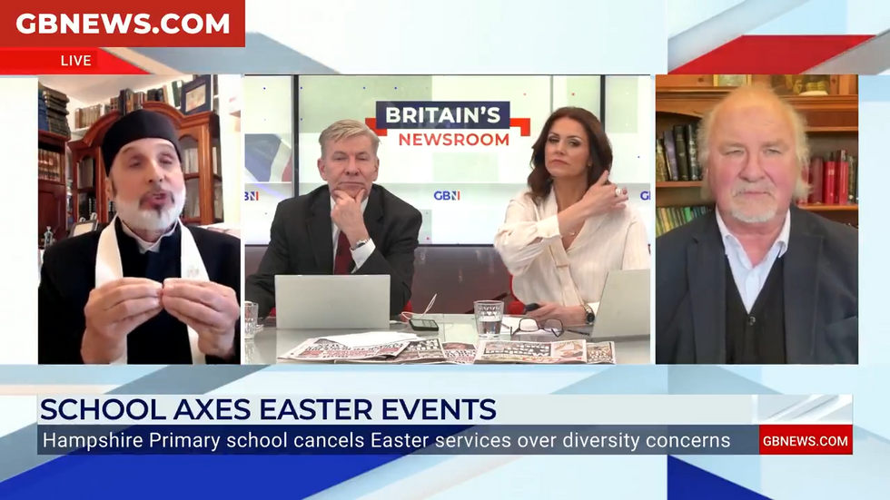\u200bDr Gavin Ashenden joined Andrew Pierce and Bev Turner on GB News