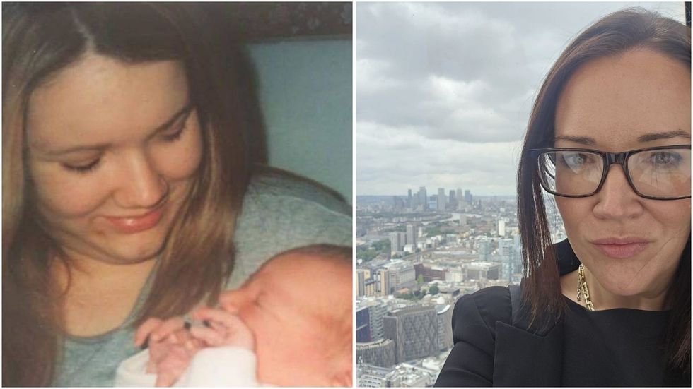 \u200bDr Nicola Harding with her daughter