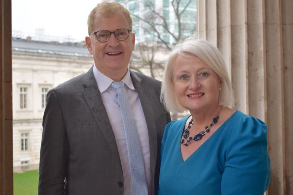 \u200bDr Paul Mulholland and Dame Siobhain McDonagh MP