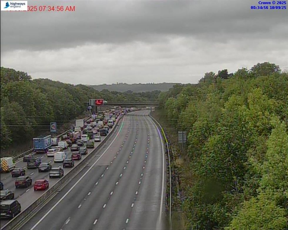 \u200bDrivers are expected to face hours-long delays on the M23 this morning