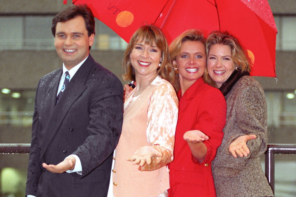 \u200bEamonn Holmes, Fern Britton and Penny Smith in 1993