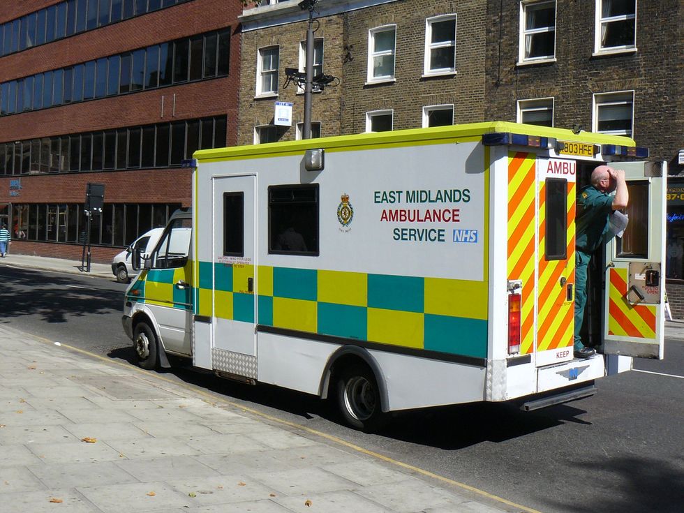 \u200bEast Midlands Ambulance Service were quick to praise young Finlay's actions
