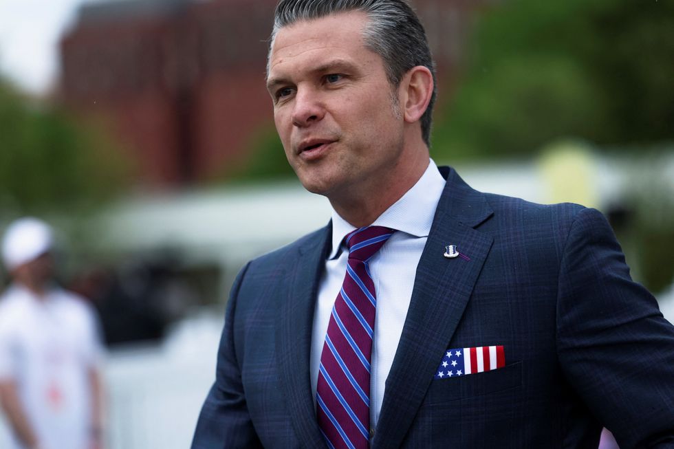 \u200becretary of Defense Pete Hegseth attends the annual White House Easter Egg Roll event