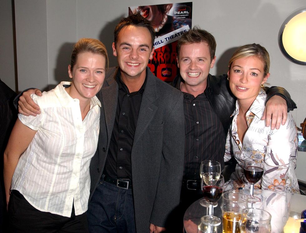\u200bEdith Bowman with Ant and Dec and Cat Deeley