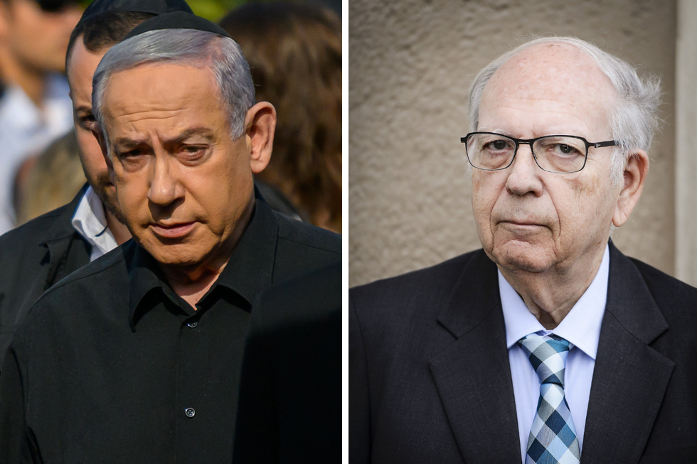 \u200bEfraim Halevy and Benjamin Netanyahu