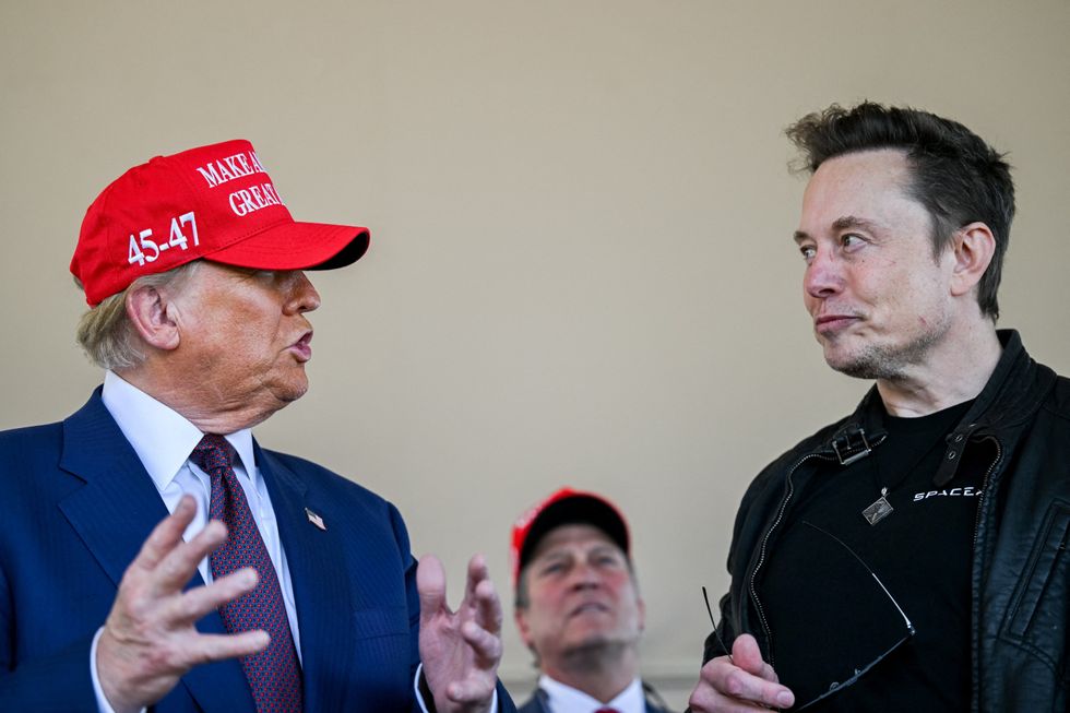 \u200bElon Musk and Donald Trump