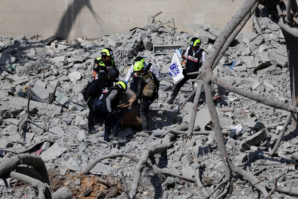 \u200bEmergency personnel work