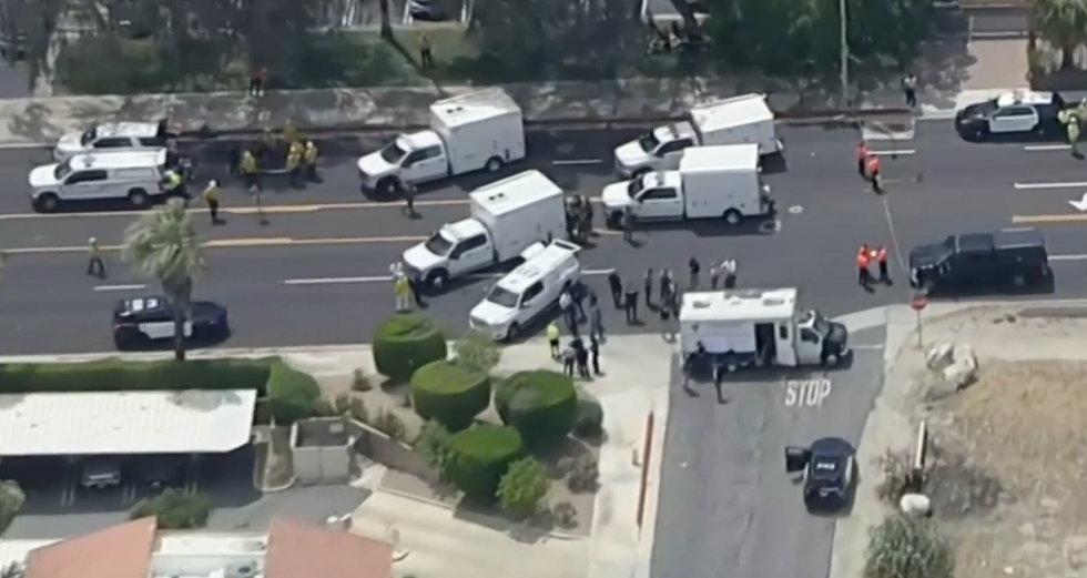 \u200bEmergency services at the scene in California