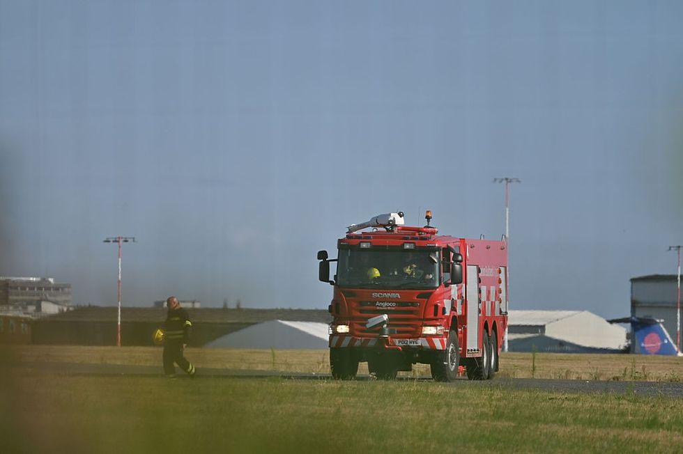 \u200bEmergency services at the scene in Southend last night