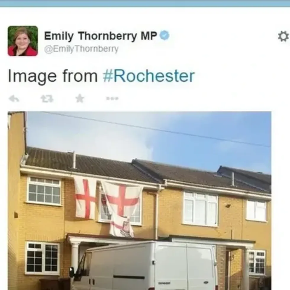 \u200bEmily Thornberry resigned from her position following the tweet
