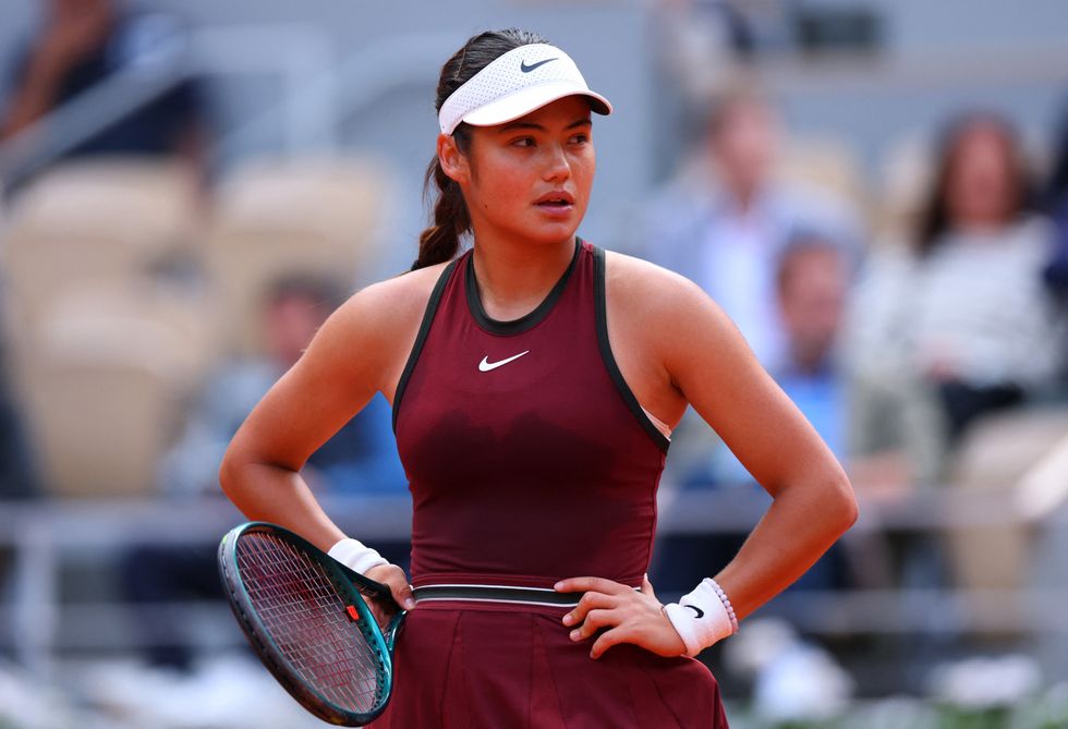 \u200bEmma Raducanu was thrashed by Iga Swiatek in the second round of the French Open