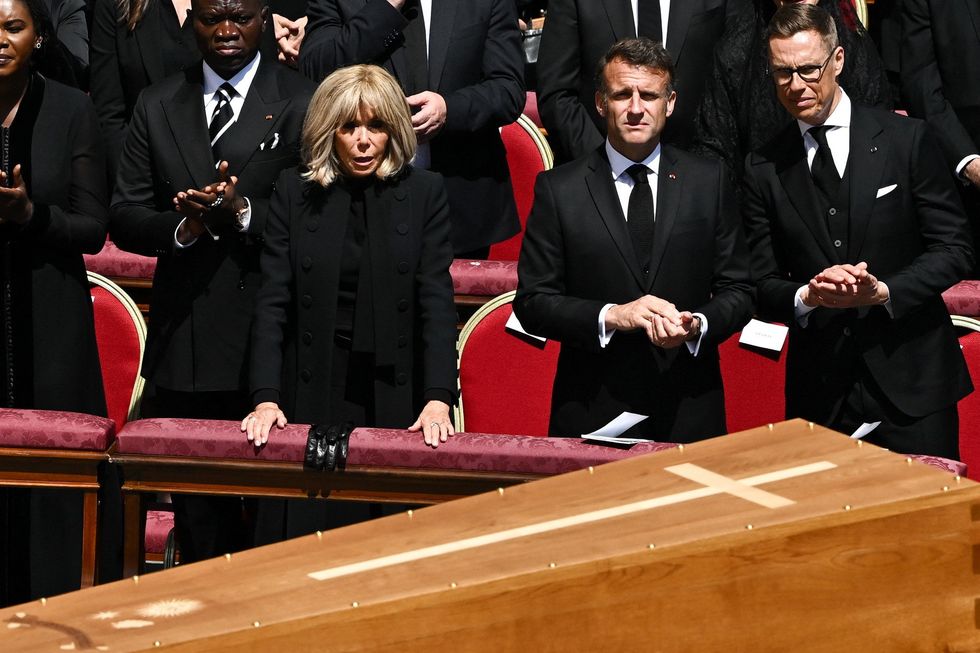 \u200bEmmanuel and Brigitte Macron