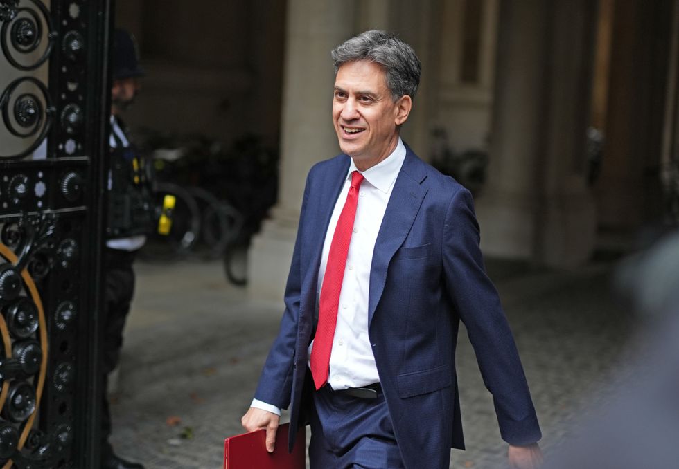 \u200bEnergy Secretary Ed Milliband