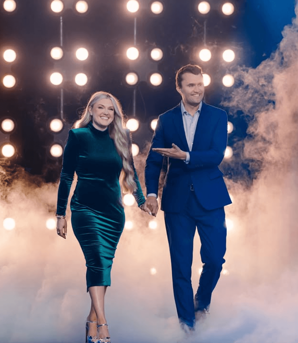 \u200bErika Kirk and Charlie Kirk