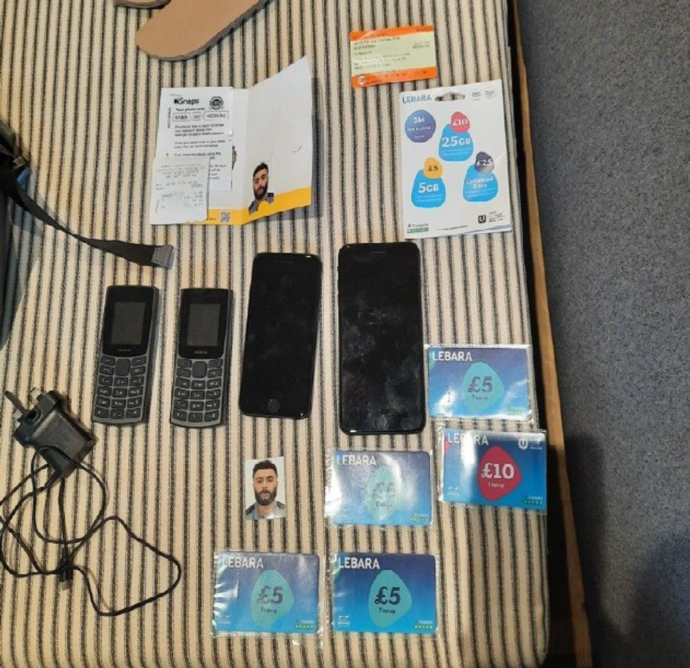\u200bEvidence from the Regional Organised Crime Unit shows the devices Aktar used to cold-call pensioners on
