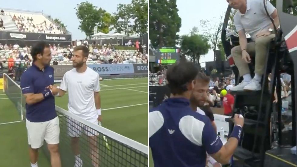 \u200bFabio Fognini, Corentin Moutet