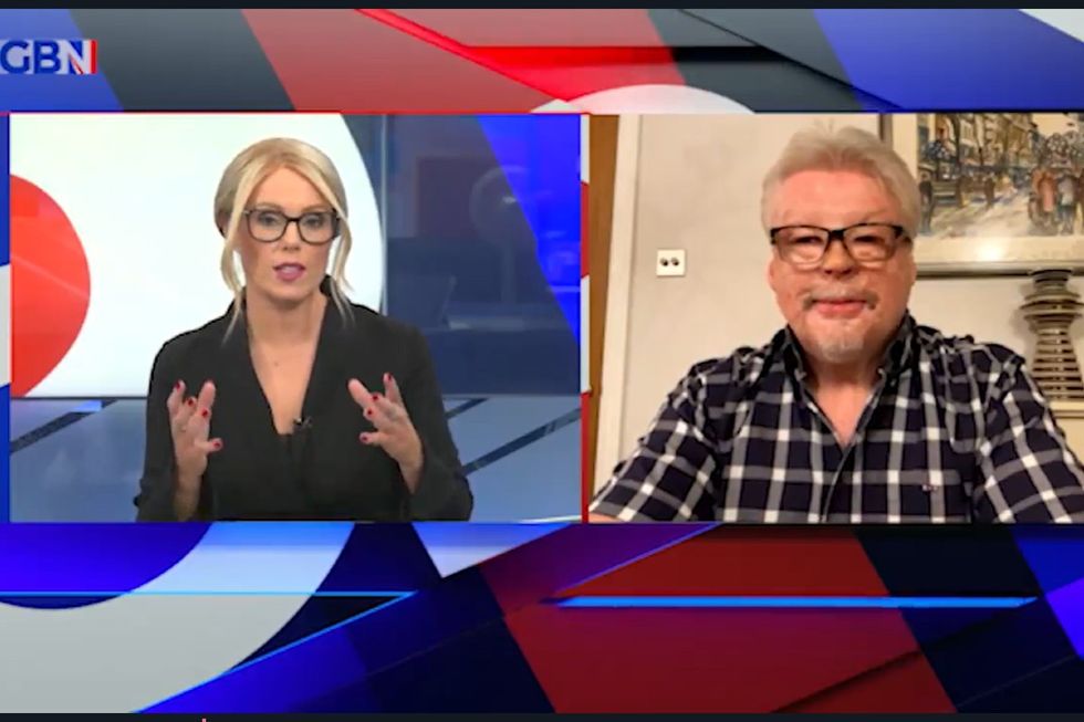 \u200bFalklands veteran Simon Weston speaks to Michelle Dewberry
