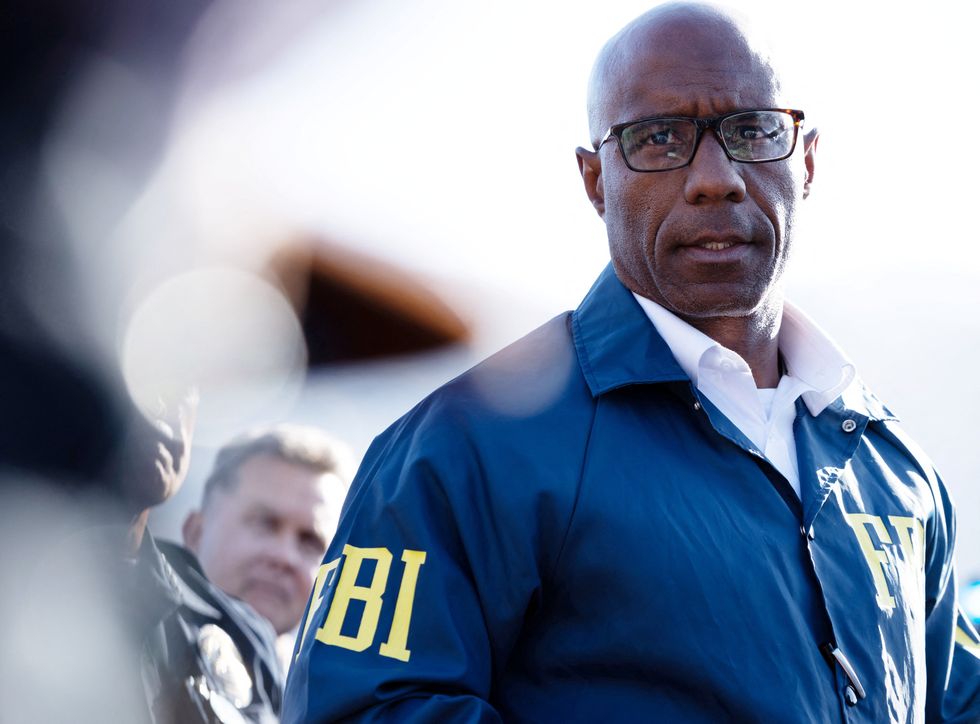 \u200bFBI Assistant Director in Charge, Akil Davis holds a press conference