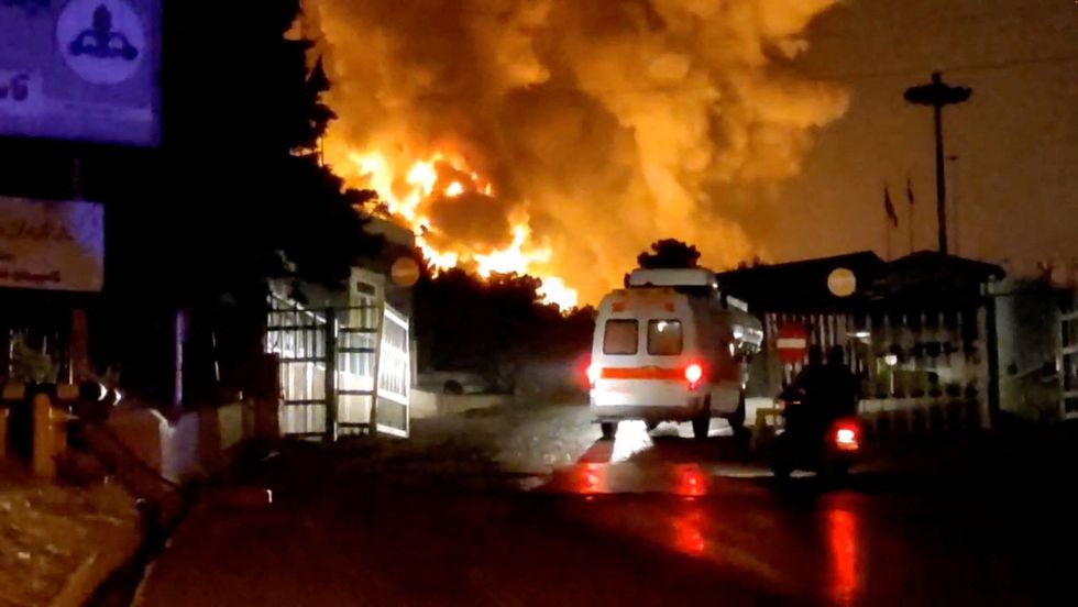 \u200bFire breaks out in the Iranian capital of Tehran
