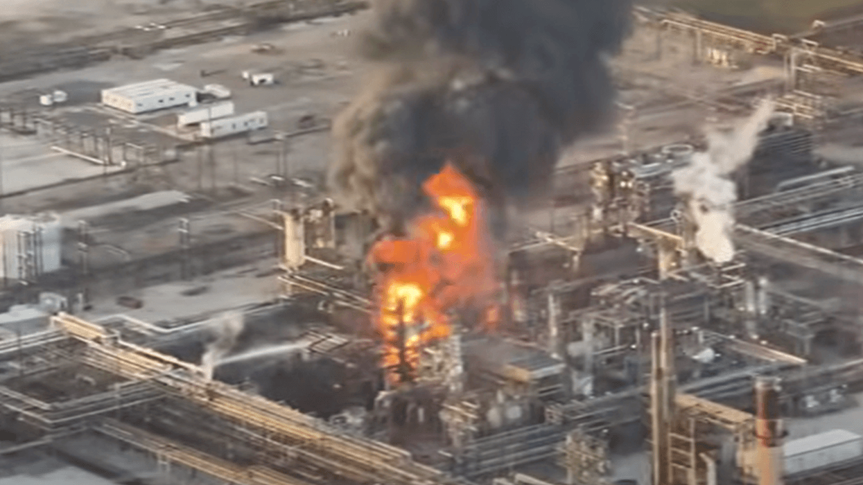 \u200bFire broke out at the refinery in Texas