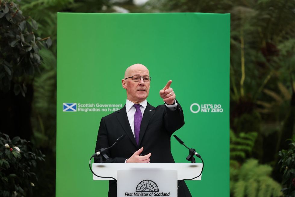 \u200bFirst Minister John Swinney
