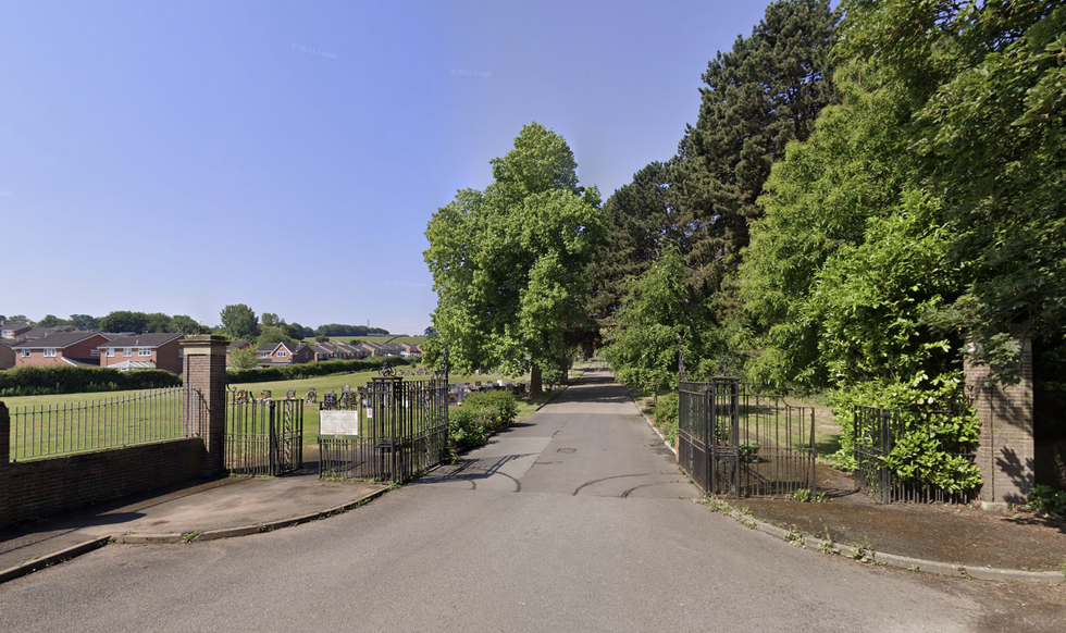 \u200bFlint Cemetery in Flintshire