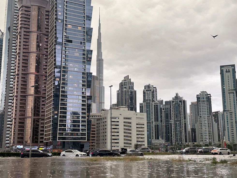 \u200bFlooding in central Dubai