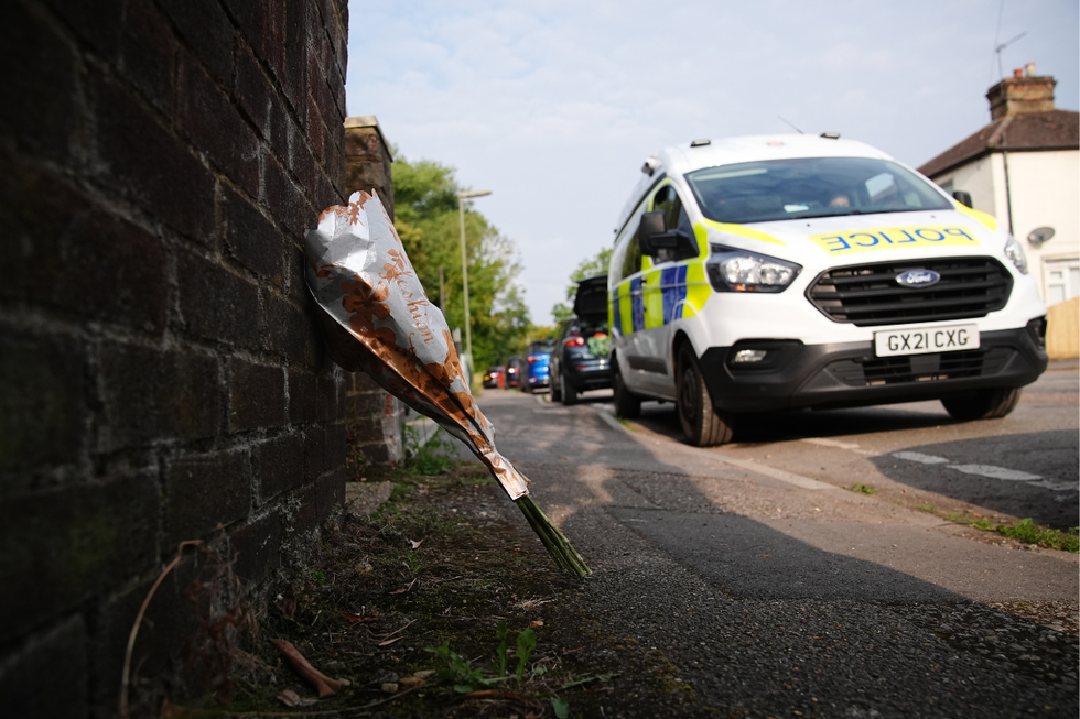 \u200bFlowers left in Bremer Road, Staines-Upon-Thames