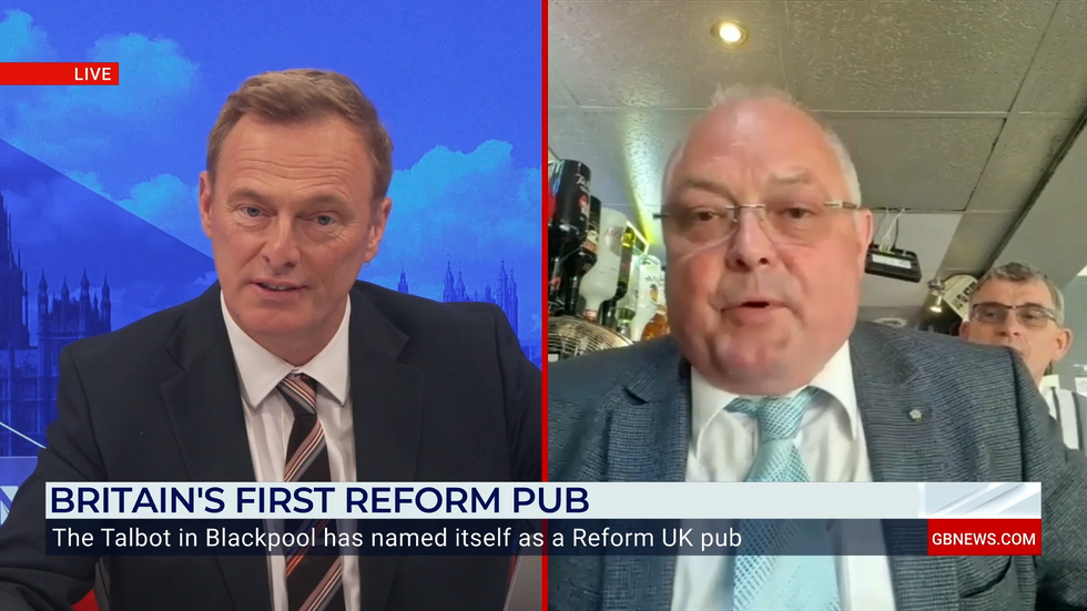 \u200bFlynn joined Martin Daubney on GB News