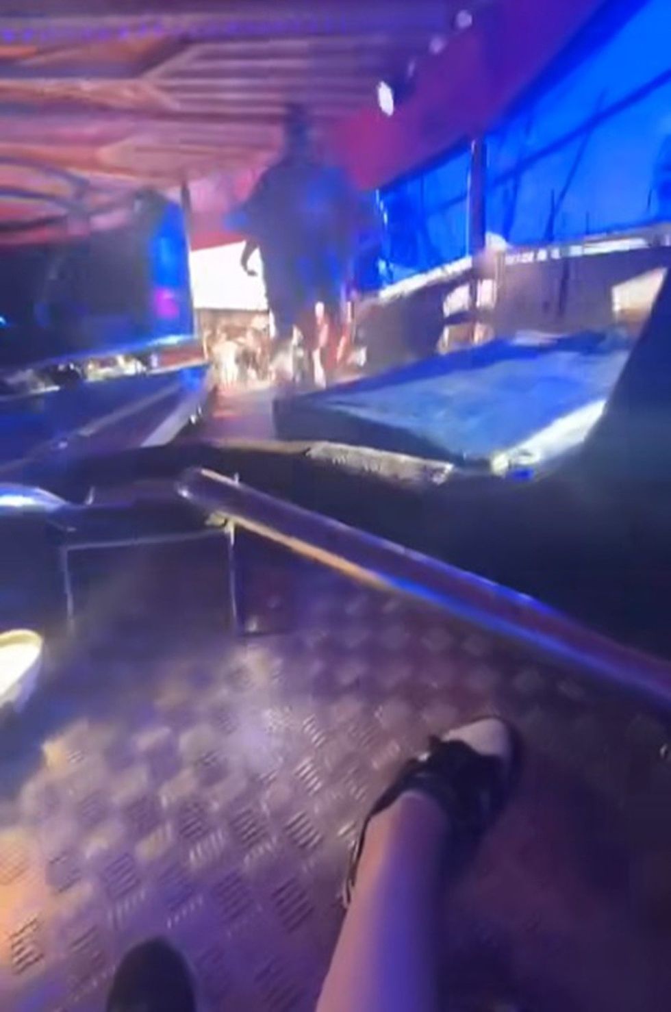 \u200bFootage of the crash