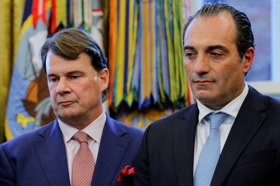 \u200bFord CEO Jim Farley and Stellantis CEO Antonio Filosa were in attendance at the White House yesterday