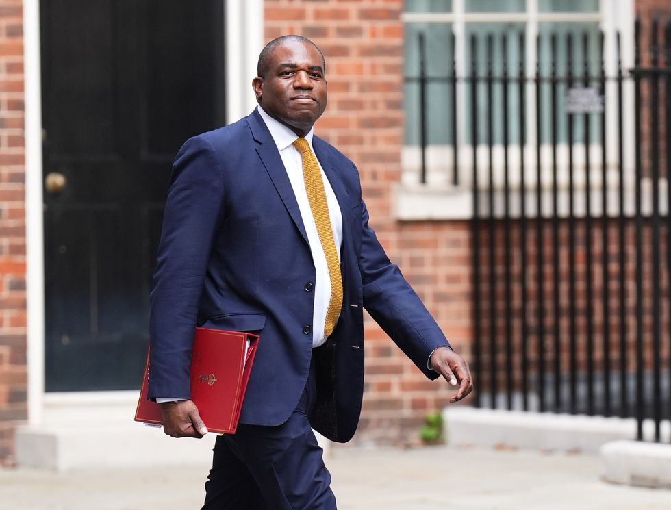 \u200bForeign Secretary David Lammy